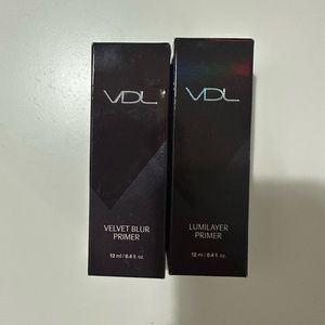 VDL Velvet Blur and Lumilayer Primer